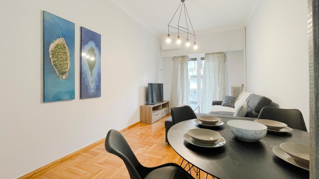 Kodrigktonos Central 77Sqm Apt In Viktoria アテネ エクステリア 写真